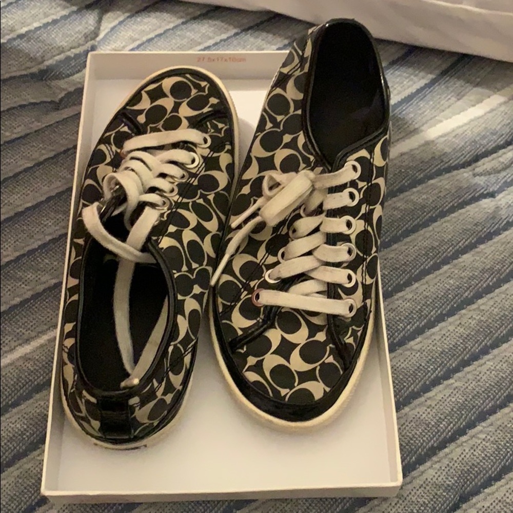 Coach shoes black size 5.5